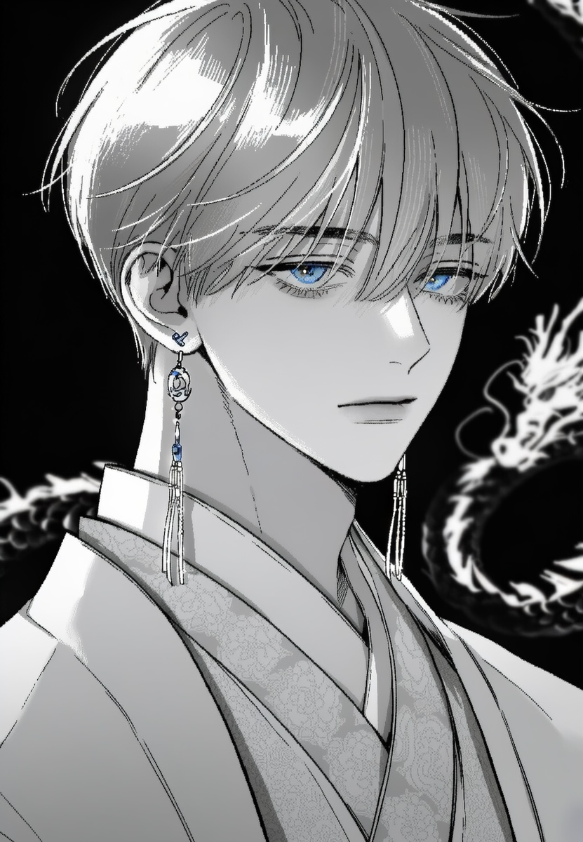 청화 초상